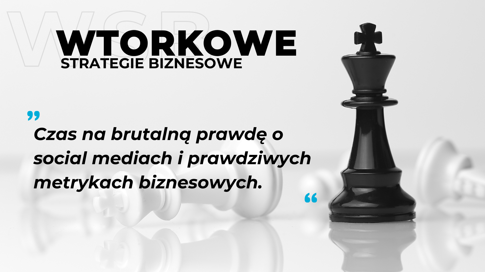 Czas na brutalną prawdę o social mediach i prawdziwych metrykach biznesowych.